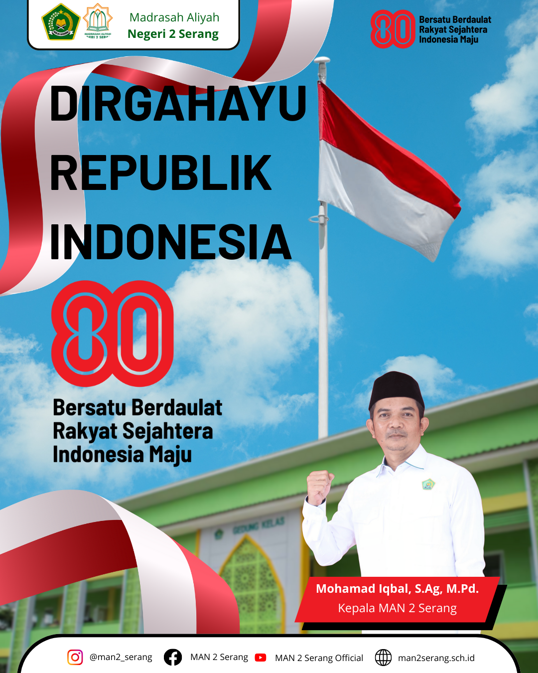 DIRGAHAYU REPUBLIK INDONESIA Yang Ke-80