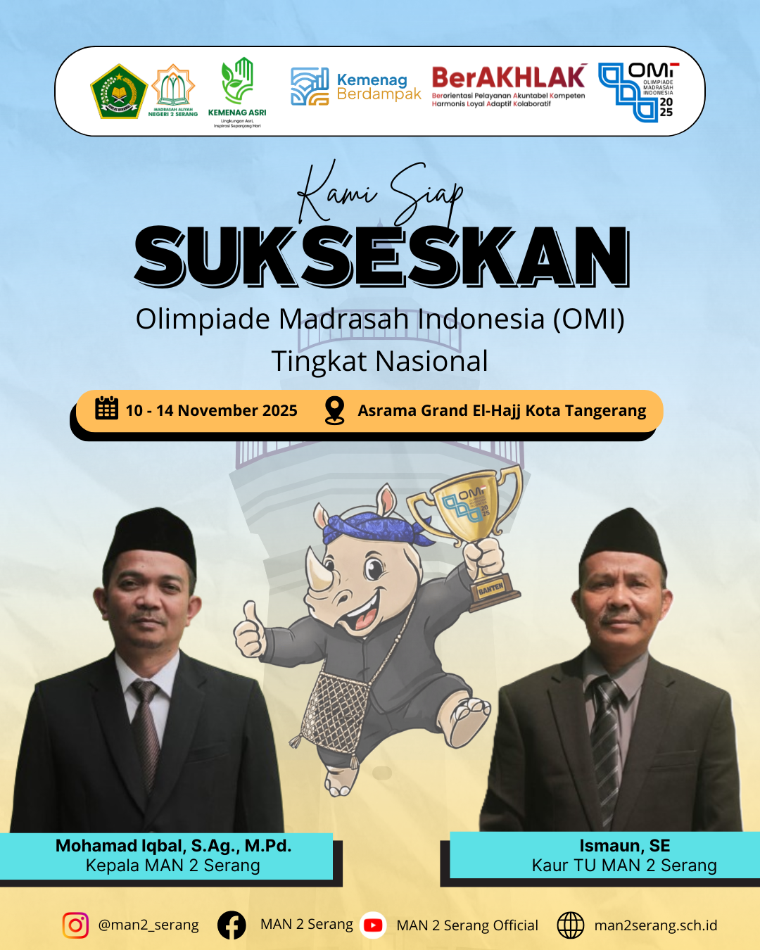 Kami Siap Sukseskan OMI Tingkat Nasional tahun 2025