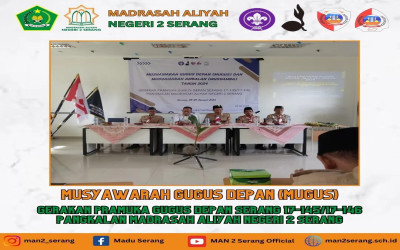 Musyawarah Gugus Depan (MUGUS) Gerakan Pramuka Gugus Depan Serang 17-145/17-146 Pangkalan MAN 2 Serang Tahun 2024