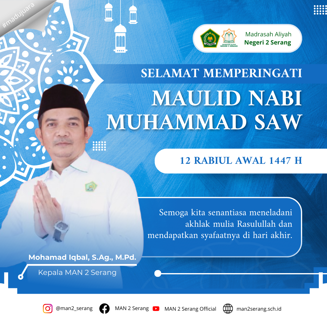Selamat Memperingati Maulid Nabi Muhammad SAW.