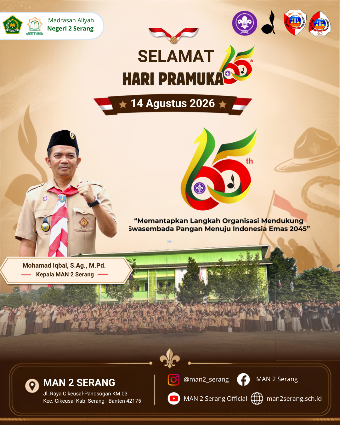 Selamat Hari Pramuka yang ke 65
